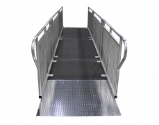 ADA Ramp Guardrail
