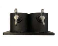 Double Caster Pot Plate