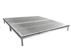 Grated Aluminum Stage	