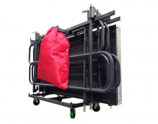 Stage Skirting Storage Bag Attached to Cart